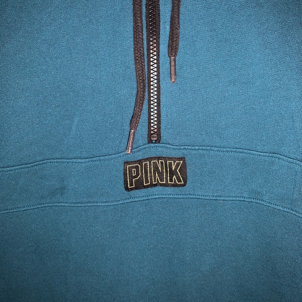 Pink quarter zip sweatshirt - Picture 2 of 5